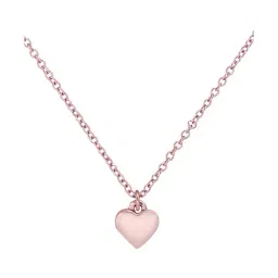 Ted Baker Rose Gold Hara Tiny Heart Pendant with Chain-0