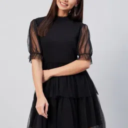 Rare Black Fit & Flare Dress-picture-30