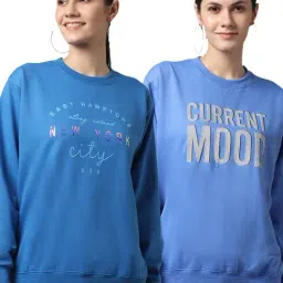 Vimal Jonney Blue Printed Fleece Pullover - Pack of 2-picture-22