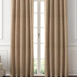 GM Self Brown Polyester 7 ft Eyelet Ring Top Door Curtain - Set of 2-image-73