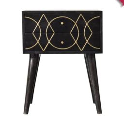 Artisan Furniture Oslo Solid Brown Mango Wood Side Table-image-53