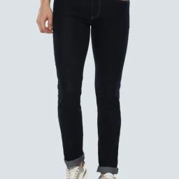 Louis Philippe Navy Jeans-image-10