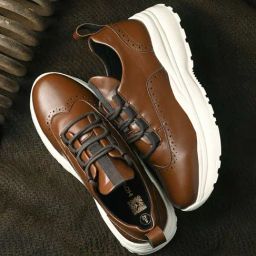 Hoversole Men's Gravity-2 Tan Casual Sneakers-picture-15