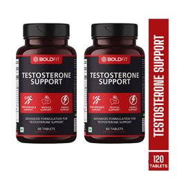 BOLDFIT Set of 2 Testosterone Supplement with Tribulus Terrestris - 60 tablets each-28