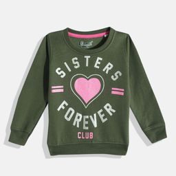 Eteenz Girls Typography & Conversational Printed Round-Neck Premium Cotton Sweatshirt-image-98
