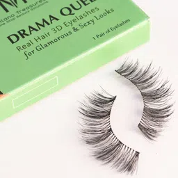 Milano Treasures Drama Queen EyePop 3D Real Hair Waterproof Eye Lashes - 905-28