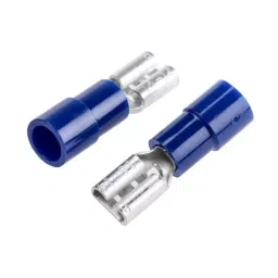 RS PRO Blue Insulated Female Spade Connector, , 4.75 x 0.8 mm Tab Size, 1.5 mm² to 2.5 mm², 6139889-image-87