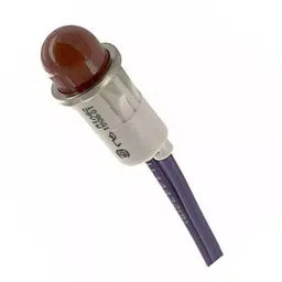 VCC LAMP, INDICATOR, INCANDESCENT, 16MM, RED, 1090A1-28V.-picture-4