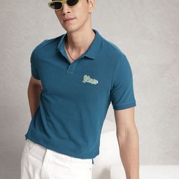WROGN Pure Cotton Polo Collar T-shirt-picture-28