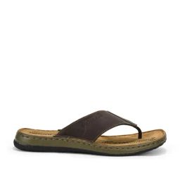 Woodland Men's Brown Thongs-image-10