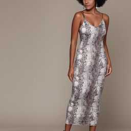 bebe Future Glam Animal Print Bodycon Midi Dress-picture-42