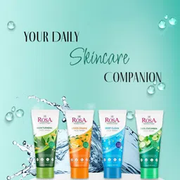 ROSA Set Of 3 Neem Turmeric Face Wash With Vitamin -E  Deep Cleansing- 120ml Each image 2