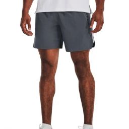Under Armour Gray & Black Fitted Colour Block Sports Shorts-picture-19