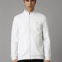 Louis Philippe White Regular Fit Sweatshirt-image-50