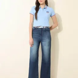 U.S. POLO ASSN. Blue Plain Polo Shirt image 5