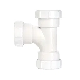 RS PRO PVC Pipe Fitting Swept Tee 40 mm Compatibility Model No 1960549-image-29