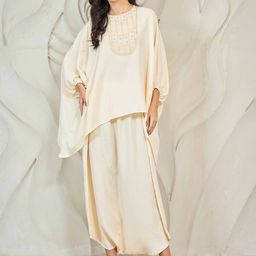 Shally Bhasin by Athena Embellished Batwing Tunic With Palazzo Co-Ords-image-95