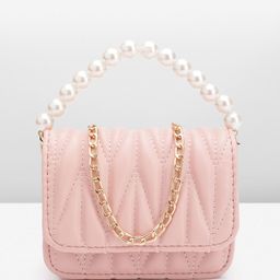 DressBerry Structured Quilted Satchel Bag-8
