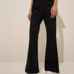 Nuon by Westside Black Wide Leg Fit High-Rise Jeans-image-31