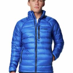 Columbia Mountain Blue Regular Fit Quilted Sports Jacket-picture-17