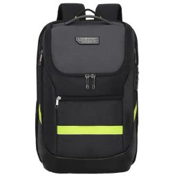 Lavie Sport Emperor 24L Anti-theft & Laptop Backpack For Men & Women |Boys & Girls (Black/Grey)-image-40