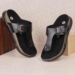 Mochi Men Black Comfort Sandals-picture-11