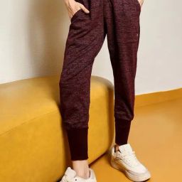 Pinacolada Maroon Regular Fit Trackpants-image-88