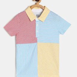 MINIKLUB Kids Multicolor Color Block Polo T-Shirt-picture-17