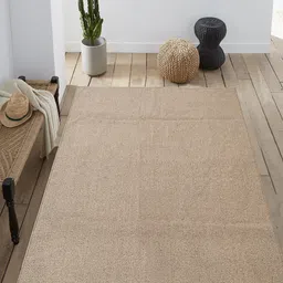 Saral Home Beige Solid Anti-Skid Carpet-image-43