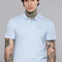 Puma ESS ELEVATED Polo Collar Slim Fit T-shirt-picture-44