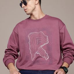 The Roadster Lifestyle Co. Men Printed Relaxed Fit Sweatshirt-image-39