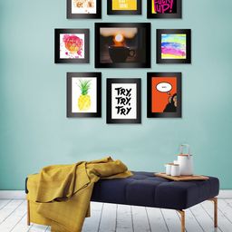 Art Street Set of 9 Black Wall Photo Frames-picture-11