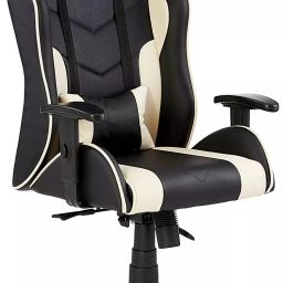 Muebles Casa MBC-06 Black & White High Back Gaming PVC Chair-image-15
