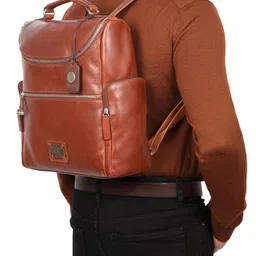 Hidesign Leather Backpack-55