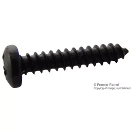 TR FASTENINGS SCREW, POZI PAN, STEEL, BLK, #6X3/4, N60.750 PRSTABB100- (Pack of 100 Pcs)-25