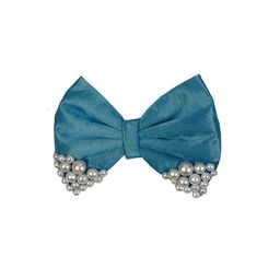 ONE on ONE Women Turquoise Blue Embellished Alligator Hair Clip-51
