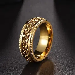 MEENAZ Men Gold Plated Finger Ring-picture-49