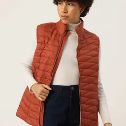 Monte Carlo Longline Padded Gilet Jacket-image-51