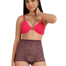 SELFCARE Abstract Bra Half Coverage Lightly Padded image 2