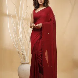 SLAGHA Embellished Pure Cotton Saree-picture-52