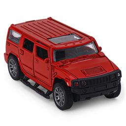 Kids Fun Toys Pull Back 1:32 Die-Cast Car SUV - Red-14
