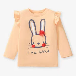 JC SPARKLE Girls Graphic Printed Round Neck Cotton T-shirt-image-43