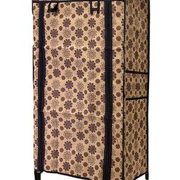 Urban Choice 4-Shelves Durable Metal Frame Modular Shoe Rack with 10-Inch Gapping in each Shelf & 100 GSM Fabric in Multicolor image 2