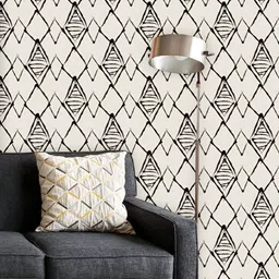 ArtzFolio Printed UV-Resistant Anti-Bacterial Abstract Geometric Boho Peel & Stick Wallpaper-image-57