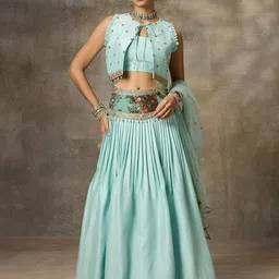 Rivaar By Rocky Star Ready to Wear Lehenga & Blouse-image-26