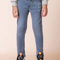 AFLASH Boys Super High-Rise Light Fade Jeans-image-79