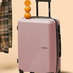 Stony Brook by Nasher Miles Crescent Textured Hard-Sided Cabin Trolley Suitcase-22