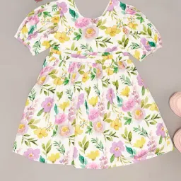Pantaloons Junior Girls Multicoloured Dress-image-14