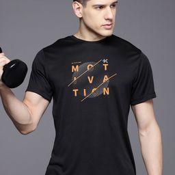 HRX by Hrithik Roshan Men Printed Rapid-Dry Training T-shirt-image-15