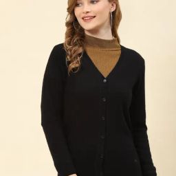 Monte Carlo Black Wool Cardigan-picture-38